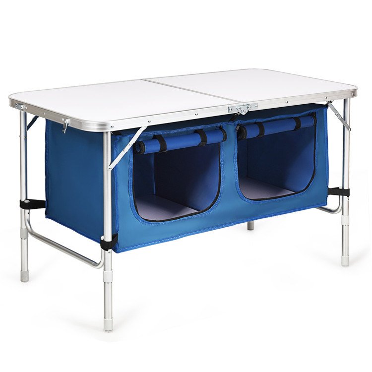 Height Adjustable Folding Camping Table Height Adjustable Folding Camping Table